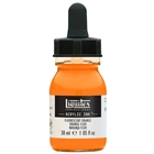Fluorescent Orange 30ml - Liquitex Acrylic Ink 