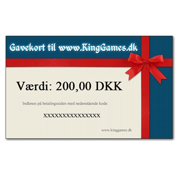 Gavekort 200,- DKK